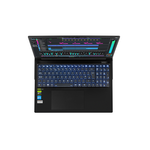 DawBook V16 bovenaanzicht, open