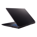 DawBook K17 achterzijde, links, half open